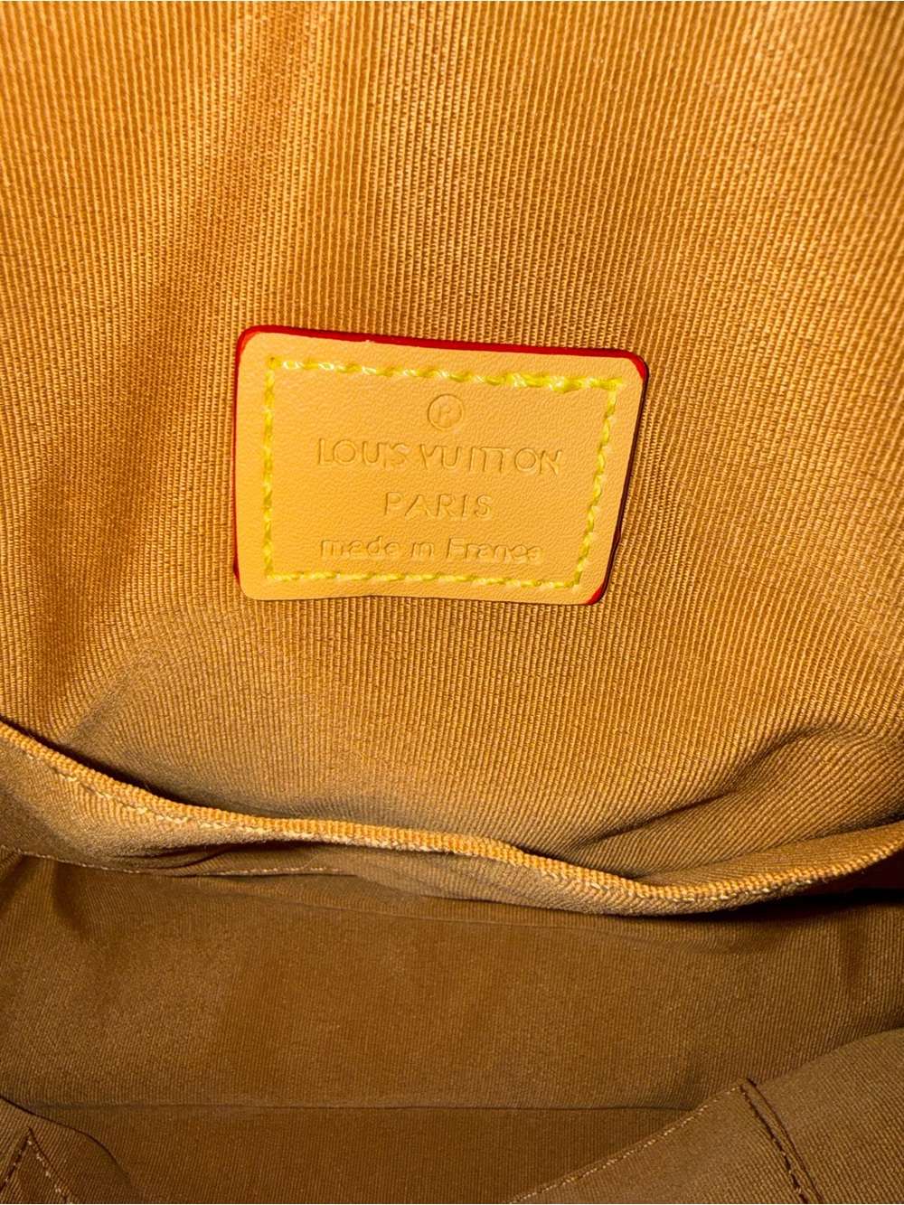Brown Monogram Canvas Handbag Turenne Style - Picture 8 of 8